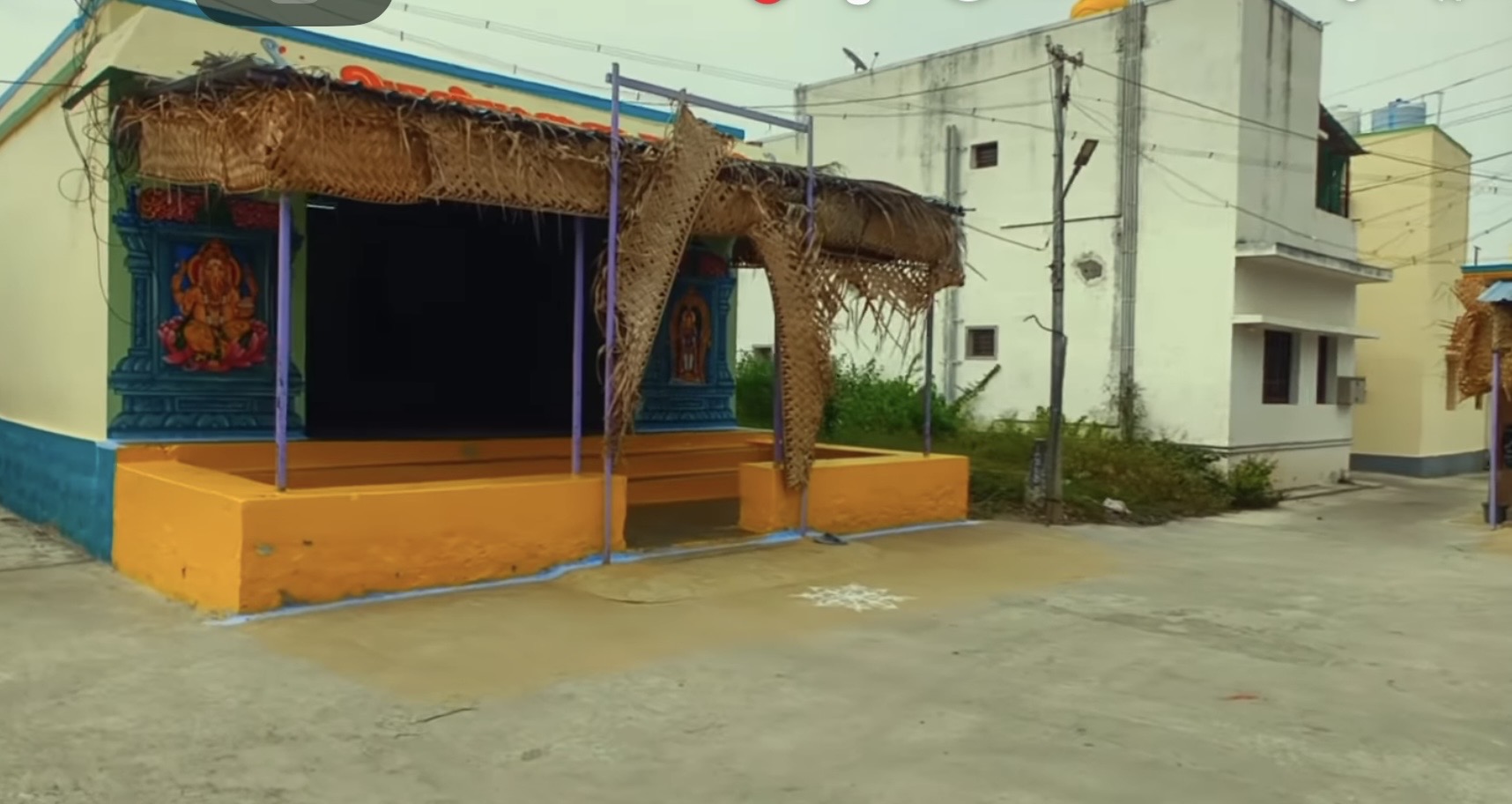 இரவு திருவிழா மின் அலங்காரம்